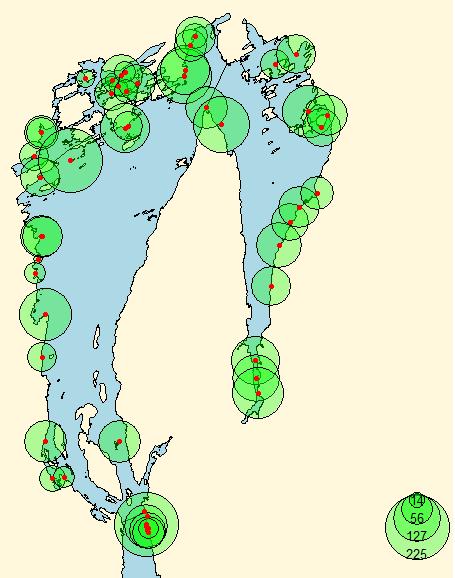 Fiskerne Stor romlig og tidsmessig variasjon i motivasjon, redskapsbruk og kostnader (forbruk) Trolling Bait Lure&Fly Bait&Lure Social