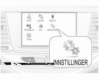 126 Instrumenter og betjeningselementer Venstre- eller høyretrafikk: Endrer mellom lys for venstrekjøring og høyrekjøring. Adaptivt kjørelys: Endrer innstillingene for funksjonene for LEDhovedlysene.