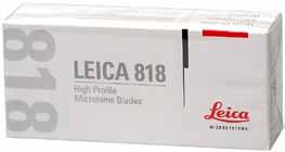 7. Tilleggsutstyr Leica engangsblader for lav profil - type 819 Lengde 80 mm,