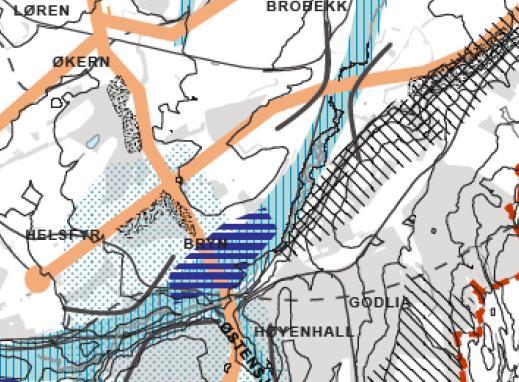 Lokalklimatiske forhold Elver og vegtraseer er naturlige ventilasjonskanaler.