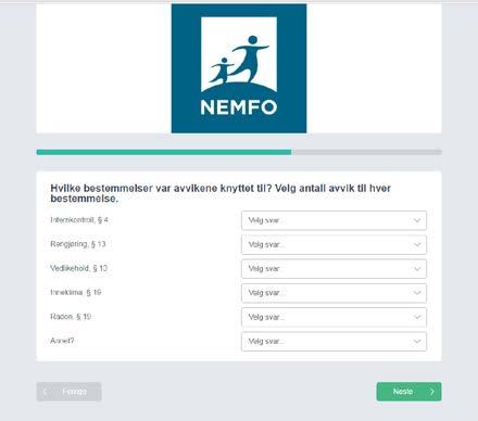 Nemfo - Evaluering av