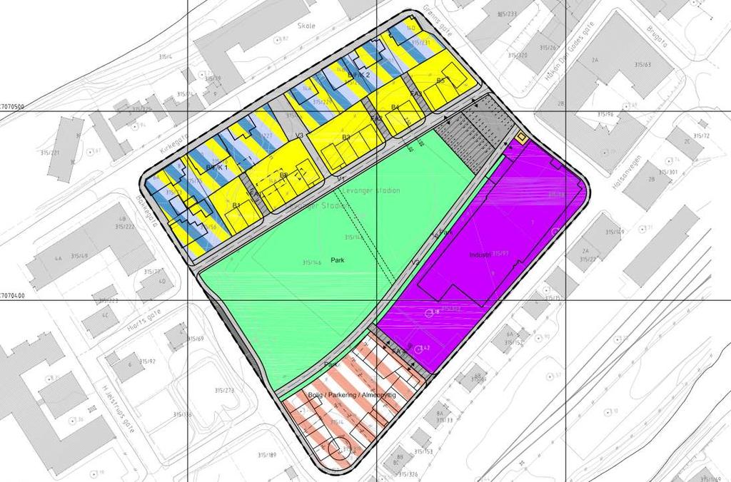 REGULERINGSPLAN LEVANGER STADION REGULERINGSBESTEMMELSER 20.