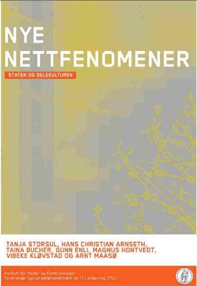 4 ANALYSE OG DRØFTING 4.1 Beskrivelse av nåsituasjon 4.1.1 Om nettsteder i regionen Denne beskrivelsen er basert på innspill og opplysninger gitt av brukergrupper (jfr. pkt. 3.