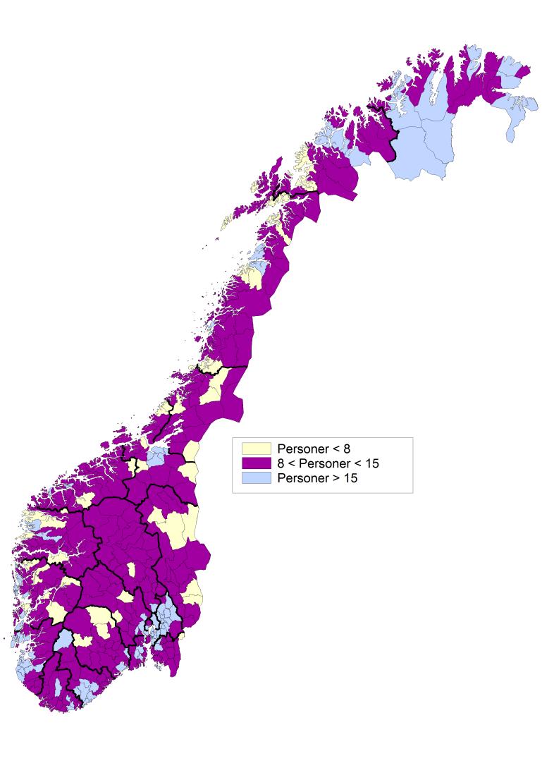 Antall personer i arbeidsfør