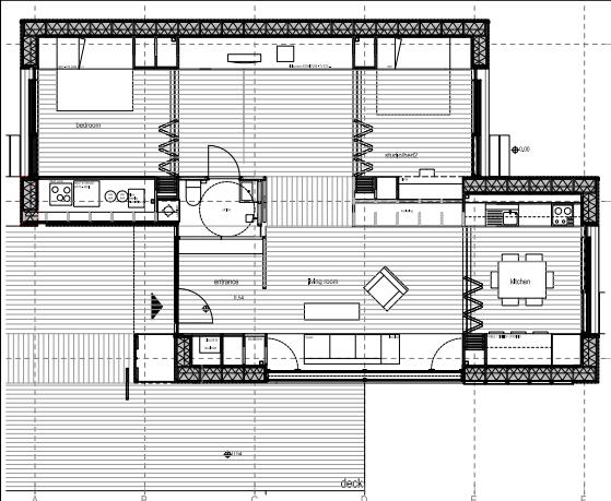 ZEB Living Lab, Trondheim 100 m² boareal Bygningsintegrert PV-anlegg: 80 m 2