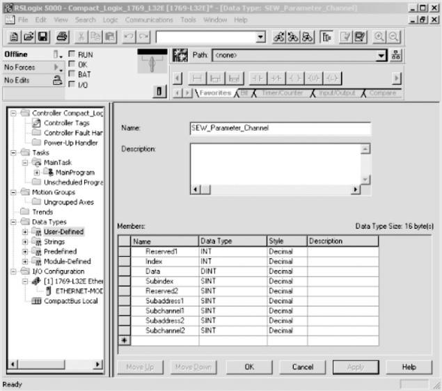 Konfigurering og idriftsettelse Konfigurering av master (EtherNet/IP-Scanner) 4 Parameterdatautveksling Ved hjelp av Register Objects får du tilgang til enhetsparameterene til MOVIDRIVE.