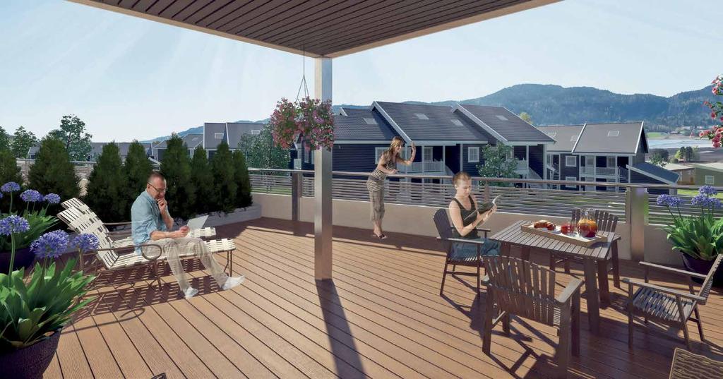 EN PRAKTISK BOFORM Skafjellgrenda er et helt nytt boligprosjekt i etablerte og populære Skafjellåsen i