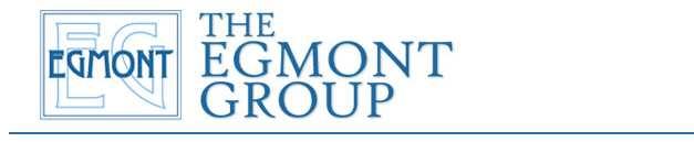 54 Medlemslandene i Egmont Group The 101 Egmont Group Members, as of June 2006: 1. Albania 2. Andorra 3. Anguilla 4. Antigua and Barbuda 5. Argentina 6. Aruba 7. Australia 8. Austria 9. Bahamas 10.