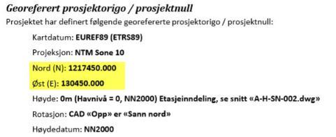 Figur 24 - Kontroll av underlag i DDS-CAD Viewer Tilpasse underlag For å legge inn aksenett, koordineringsinformasjon, og flytte underlaget til lokalt nullpunkt så vil vi bruke