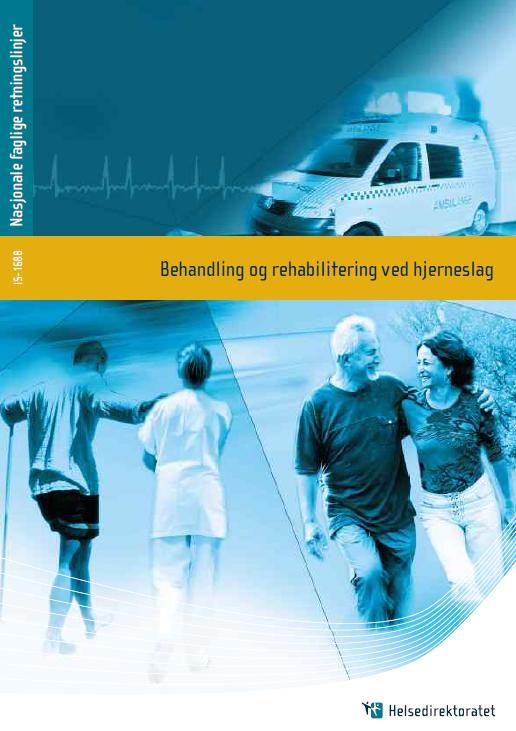 Nasjonal retningslinje for behandling og rehabilitering ved hjerneslag Utgitt i 2010 http://www.