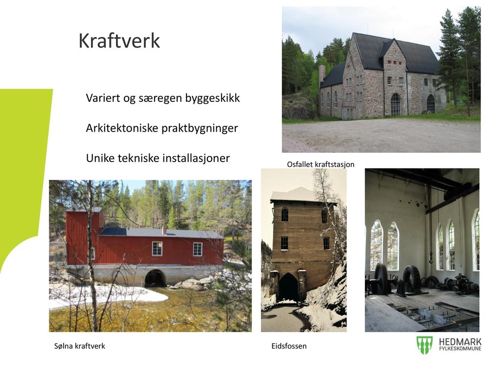 Kraftverk Variertog særegenbyggeskikk Arkitektoniskepraktbygninger