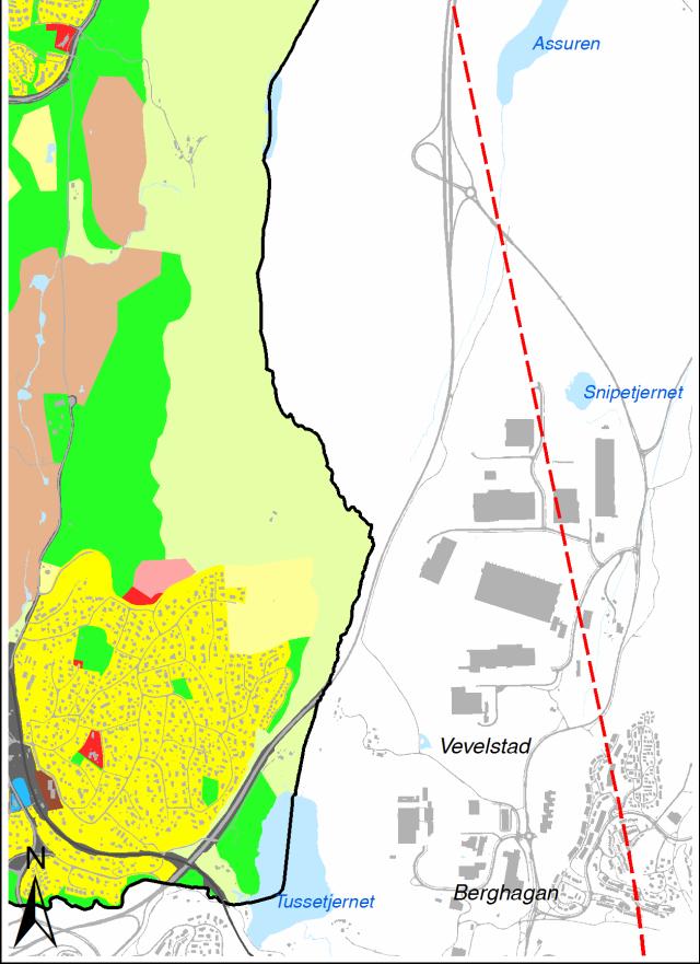 under bakken - Nærhet til