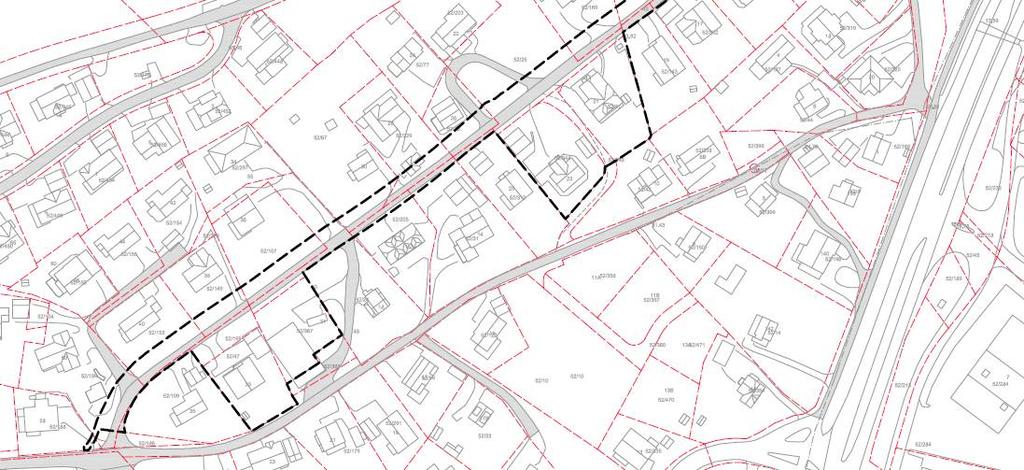 Bakgrunn og nøkkelopplysninger Hensikten med planforslaget er å legge til rette for etablering av fortau