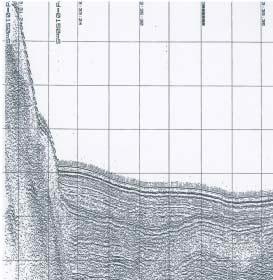 GU 0201048 tynt sedimentdekke over 13 12,5 ms twt bunn holocen erosjon bunn Al/YD