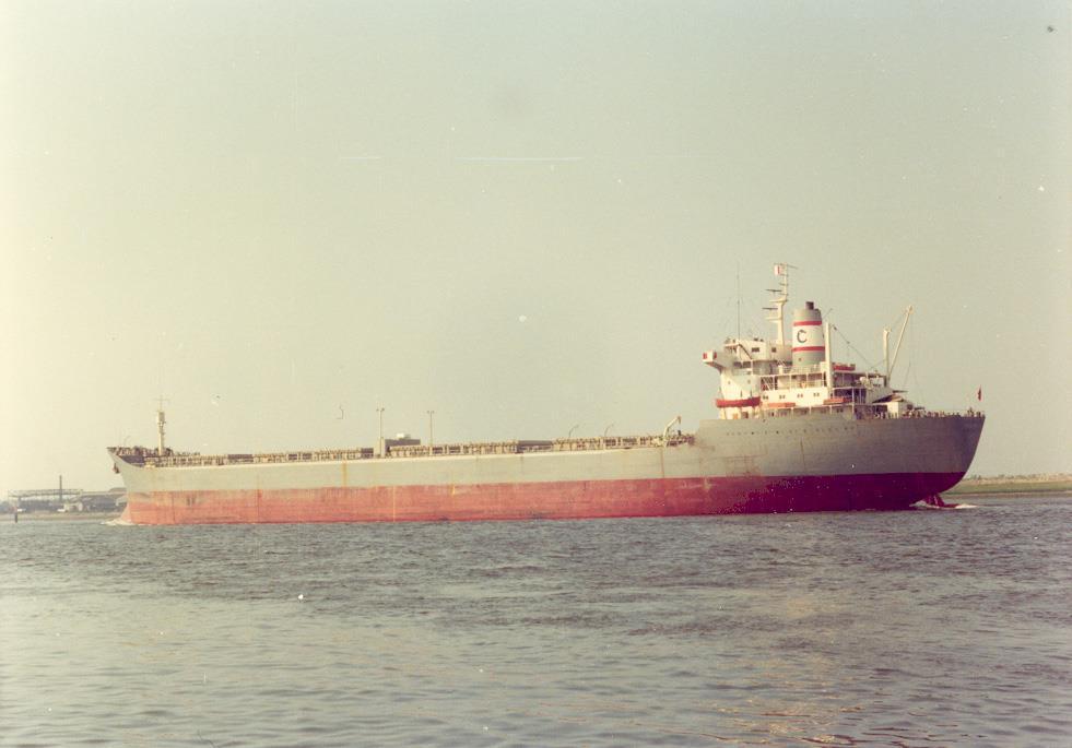 SFJ00219670120006 MS THORSDRAKE. Bilde fra Thor Dahl arkivet. 1967 MS THORSDRAKE (2) (SFJ002196701) Type Motorskip, bulker motor ship, bulk carrier Off.