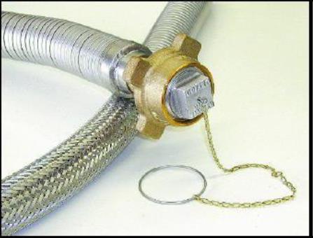 SLANGER Fleksible slanger i rustfritt stål indre belg i rustfritt stål