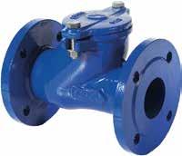 56 Kule tilbakeslagsventil, flenset serie 07 Ball check valve, flanges serie 07 Clapet cu bila, cu prindere pe flanse, serie 07 Dimensjon DN50 - DN300 Trykklasse DN25-50 PN6 DN200-300 PN0 Minimum