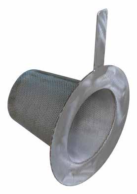 Midlertidig filter Temporary strainer Filtru 23 ØB FLOW ØD C Type 2 ØB 5 FLOW C Type 3 ØD E ØA 25mm Dimesjoner DN 50 - DN 200 Trykklasse Maks.