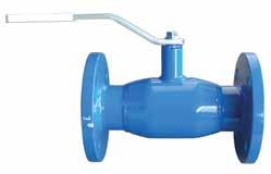 Helsveist kuleventil, flenset, type NAVAL Fully welded ball valve, flanged, type NAVAL Valvula cu bila in constructie monobloc (sudata, capsulata), cu flanse la ambele capete, din otel carbon, tip