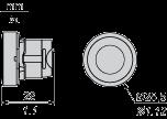 50 gn (varighet = 11 ms) for halvsinuskurve akselerasjon i henhold til IEC 60068-2- 27 Vibrasjonsmotstand 5 gn (f = 2.