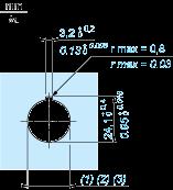 18 By Faston connectors 45 1.77 32 1.26 On printed circuit board 30 1.18 30 1.