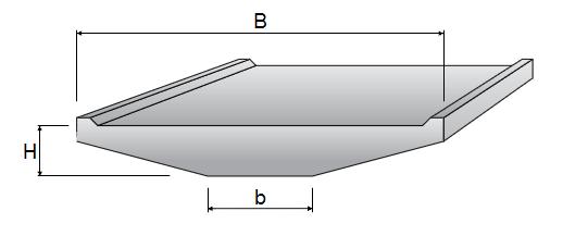 Prosjekteringsgrunnlag Figur 8.2 i NS-EN 1991-1-4 definerer koordinatsystemet som benyttes for referansebruen. Figuren gjengis her som Figur 2-4. Figur 2-4 Koordinatsystem for referansebru 2.1.2 Bjelkeplatebruer Statens Vegvesen definerer brutyper i henhold til håndbok V440 [9].