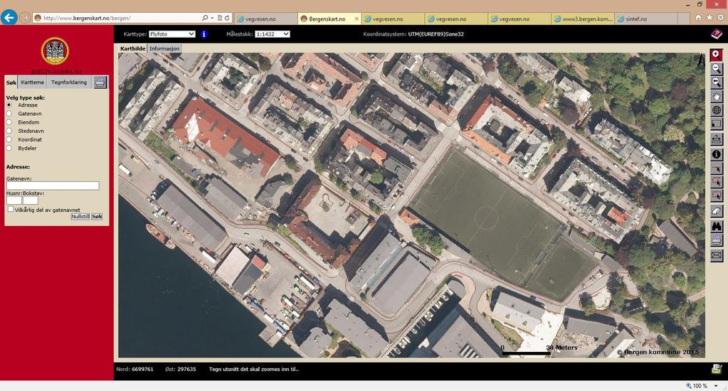 3 KARTLEGGING AV TRAFIKKSITUASJONEN 3.1 Innledning Trafikkvurderingen omfatter Wolffs gate med hovedvekt på krysset Wolffs gate / Thormøhlens gate som vist på figuren under. Figur 1.