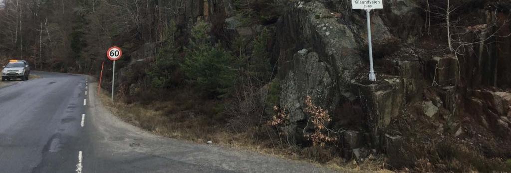 Registreringer av bergmasse og bergartstype indikerer at beskrivelsen på geologisk kart (Figur 2) er dekkende. Det er registrert 3 hovedsprekkesett i bergmassen.