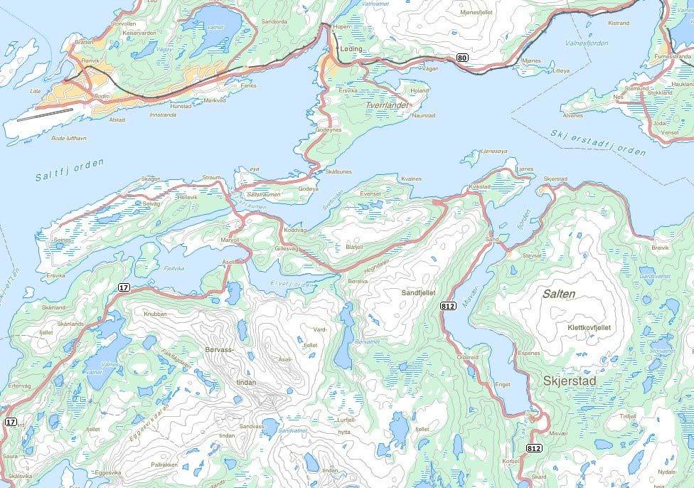 3 Beskrivelse av prosjekteringstjenesten Prosjektet er i Misvær, ca 70 km. fra Bodø.