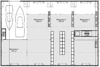 2 og 3 Solcellepark 500m2 som kan monteres på fasade og/eller tak Asfalterte flater rundt hele bygget for parkering og manøvrering med tyngre kassebil Ingen utvendig VA.