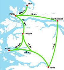 Det kan vi oppnå ved å: Realisere 45-minutts-regionen (Måløy-Svelgen-Florø) for å sikre gode kommunikasjonar i kommunen, og skape ein felles