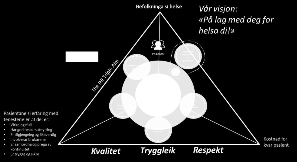 og/eller med utgangspunkt i tilbakemeldingar eller forventningar frå våre pasientar, brukarar eller frå myndigheitene. Adm. dir.