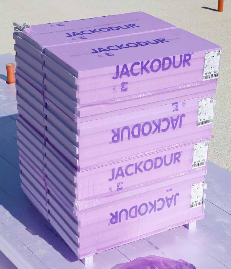 JACKODUR XPS Jackodur på tak Pall og plater med Jackodur TEKNISKE DATA JACKODUR XPS JACKODUR XPS KF