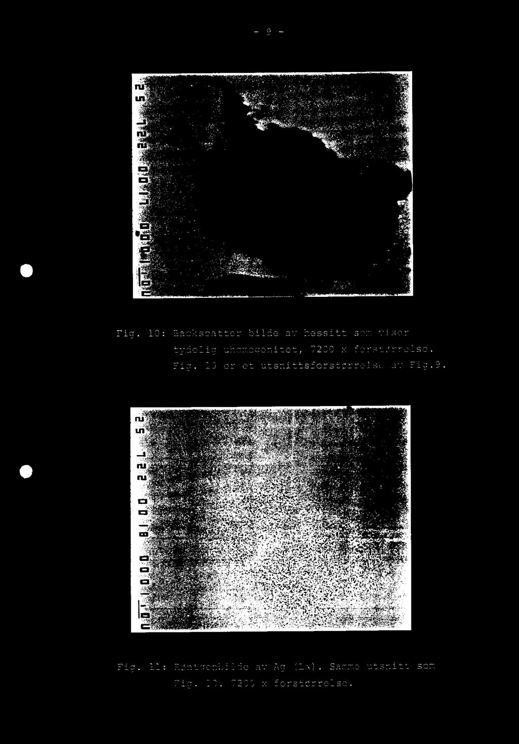 uhomogenitet, 7200 x forstørrelse. Fig.