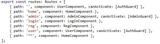 3.2.5 Innlogging og utlogging IEZ sin frontend benytter Angular 2 sin router til å navigere mellom de forskjellige sidene (figur 3.22).