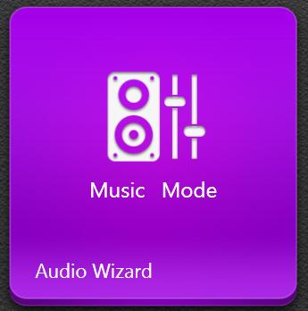 AudioWizard AudioWizard lar deg tilpasse lydmodusene for din bærbare PC for klarere lyd som er tilpasset faktiske