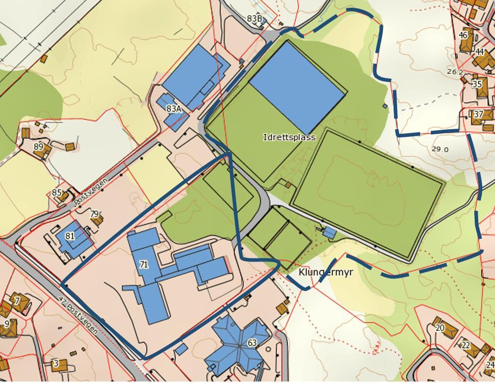 Skudeneshavn skole 1-10 skole, kulturhus og folkebibliotek 1-7 skole, kulturhus og folkebibliotek Tomtestørrelse 25 daa 25 daa Uteområde Ca. 15 000 m 2 Ca.