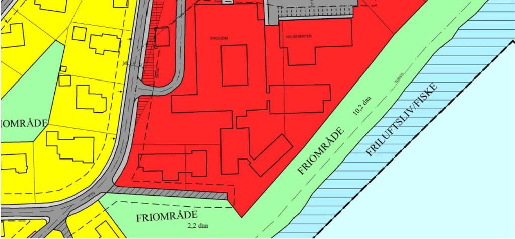 Internveger, gang- og sykkelveger, grønt/parkområder vil bli detaljplanlagt og innarbeidet i en helhetlig utomhusplan før tiltak innenfor planområdet iverksettes.