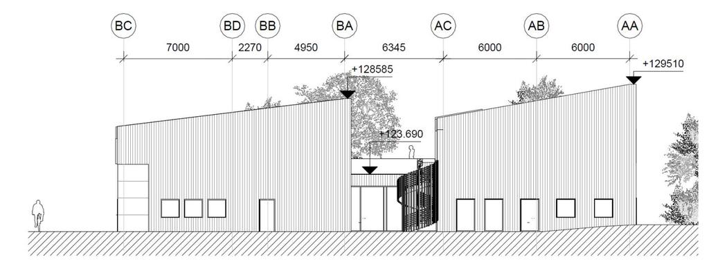 Fig. 23 Fasade nordøst