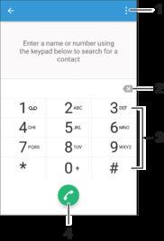 Ringe Telefonsamtaler Du kan ringe ved å slå telefonnummeret manuelt, ved å ta hurtig på et nummer som er lagret i kontaktlisten, eller ved å ta hurtig på telefonnummeret i anropslisten.