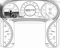 108 Instrumenter og betjeningselementer Trykk é mens lommemålerne vises. Velg venstre eller høyre lomme ved å trykke é eller è. Velg måler for hver lomme ved å trykke å. Bekreft med 9.