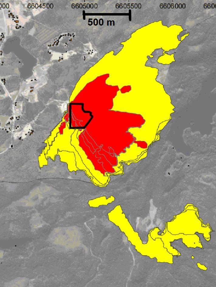 Plagsom støy kan forekomme flere kilometer fra en skytebane, men dette avhenger mye av terrengformasjoner, skyteretning, hva slags våpen som skal brukes og ev. støyskjermer-/voller.