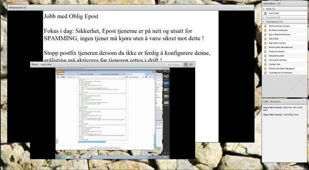 Hvor lagres opptakene fysisk? Opptakene streames fra, og lagres hos UNINETT / BIBSYS i Trondheim. UiT er en av de største brukerne der, sammen med et par av de andre universitetene i Norge.