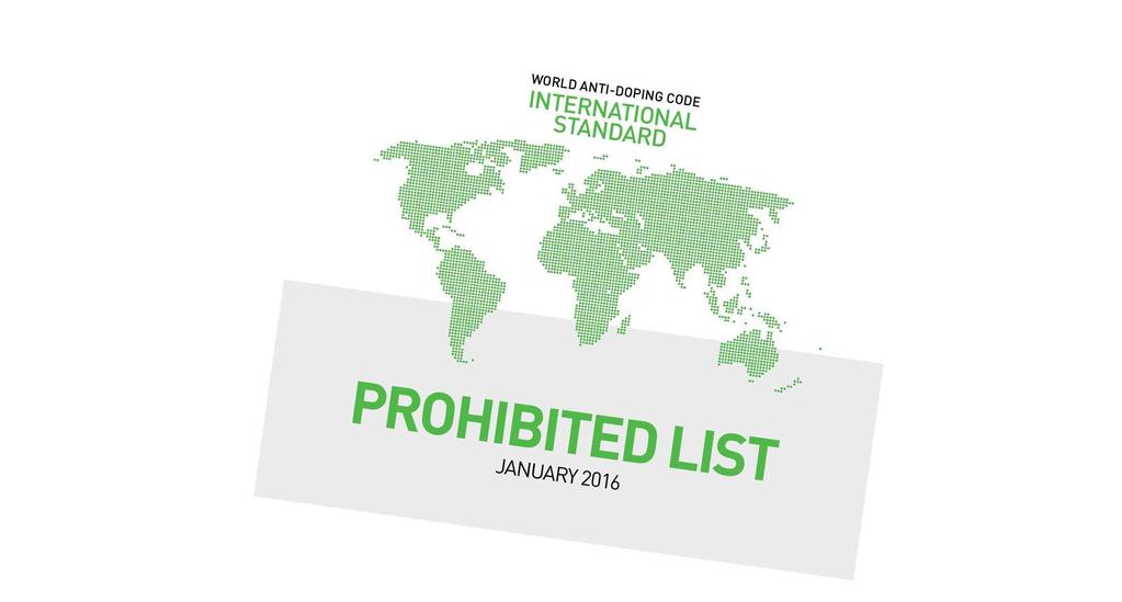 PROHIBITED LIST