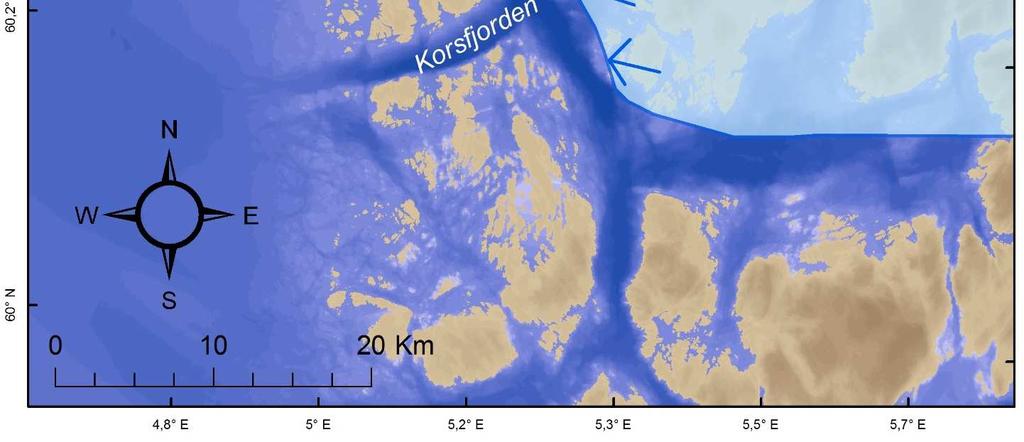 Det var trolig også kalving innerst i Hjeltefjorden.