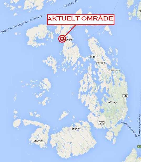 Det er eit naturskjønt og ope område med relativt ope landskap