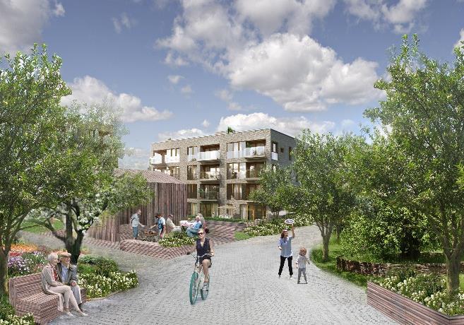 Forutsetninger for byutvikling i Hillevåg med transformasjon til mer bolig At en får på plass areal til overordnet og sammenhengende grønnstrukturer At en får avsatt areal til uformelle møteplasser