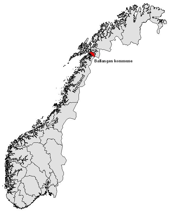 2 Metoder og materiale 2.1 Områdebeskrivelse Ballangen kommune ligger rett sør for Narvik.