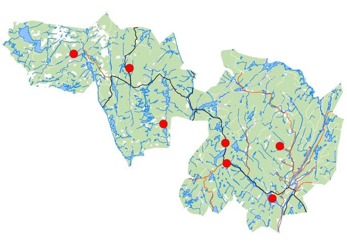 Froland Arendal Risdal, Mykland, Ytre Lauvrak,