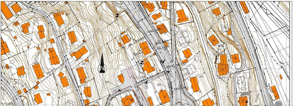 3.2 Vegplan Figur 19 viser plan for vegsystemet i området.